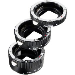 Walimex Pro Juego de Anillos Extensores Macro para Canon