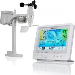 Bresser Centro Meteorológico WiFi a Color 5 en 1 con Sensor Exterior