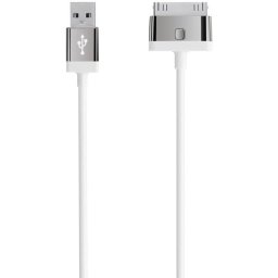 Belkin MixIt Cable USB a Conector 30 Pines 1.2m Blanco
