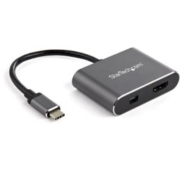 StarTech Adaptador Vídeo Multipuertos USB-C HDMI o MiniDisplayPort 4K