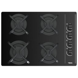 Teka GBC 64003 Encimera de Gas 4 Zonas con Placa de Cristal