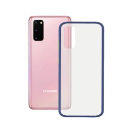 Ksix Funda Duo Soft Azul para Samsung Galaxy S20