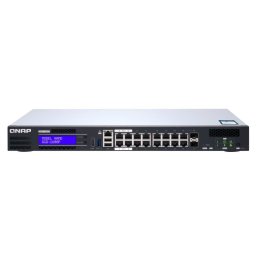 Qnap QGD-1600P-4G Switch Gestionado 14 Puertos RJ45 Gigabit PoE + 2 Puertos 1GbE SFP/RJ45