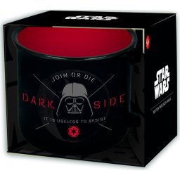 Stor Taza Cerámica Negra Star Wars Darth Vader