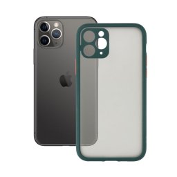 Ksix Funda Duo Soft Verde para iPhone 11
