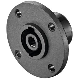 Goobay Conector Speakon Base 4 Polos Hembra Redondo Negro