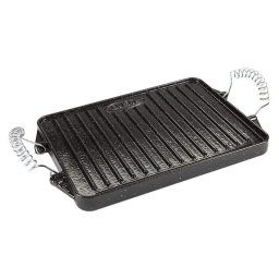 Garcima Plancha Asar Rectangular de Hierro Fundido Esmaltada 21x27cm