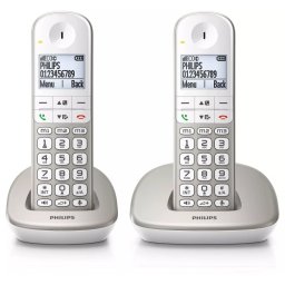 Philips XL4902S/34 Pack 2 Teléfonos Inalámbricos