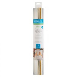 Cricut Textured Pack 3 Vinilos Adhesivos Permanentes 30.5 x 61 cm Metales Preciosos