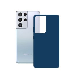 Ksix Funda Silk Azul para Samsung Galaxy S21 Ultra 5G