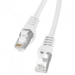 Lanberg Cable de Red RJ45 Cat.6 FTP 25cm Blanco