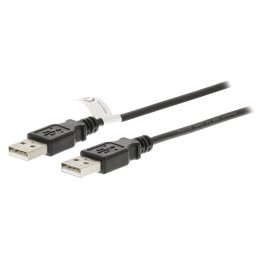 Valueline Cable USB 2.0 Macho/Macho 2m Negro