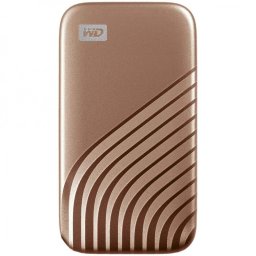 WD My Passport SSD 500GB USB-C Dorado