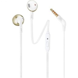 JBL Tune 205 Auriculares con Micrófono Oro/Blanco