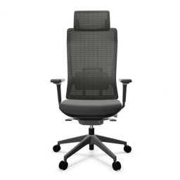 Actiu TNK Flex Carbon Black Silla de Oficina Negra