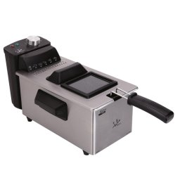 Freidora de Aceite Jata FR680 3,2 L 2000 W con Visor y Filtro de Aceite