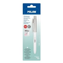 Milan PL1 Portaminas con Goma 0.7mm Gris