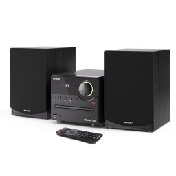 Microcadena Sharp XL-B512 45W RMS Bluetooth 5.0 CD/FM negra