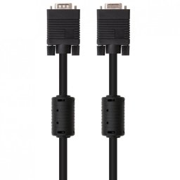 Ewent Cable VGA con Ferrita Macho/Macho 1.8 m Negro