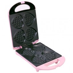 Bestron DSW271P Gofrera de Corazón 780W
