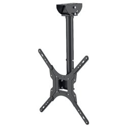 TM Electron Soporte de Techo Inclinable/Giratorio para TV 26"/55" VESA 400×400 Max 30Kg