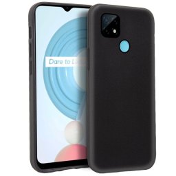 Cool Funda Silicona Negra para Realme C21