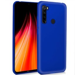 Cool Funda Silicona Azul para Xiaomi Redmi Note 8/Note 8 (2021)