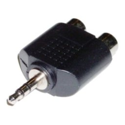 Adaptador Audio Jack 3.5 Macho a 2xRCA Hembra