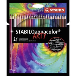 STABILO Aquacolor Arty 24 Lápices Acuarelables