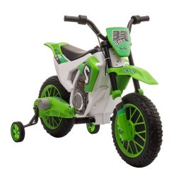 Homcom Moto Eléctrica con Dos Ruedas de Equilibrio Verde
