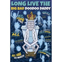 Erik Maxi Póster Rick & Morty Doodoo Daddy 91.5x61cm