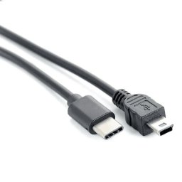 Cable USB-C 3.1 a Mini USB Macho/Macho 1m Negro