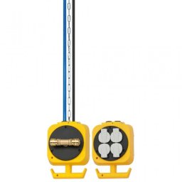 Brennenstuhl Distribuidor Potencia Colgante 4 Vías Aire Comprimido 5m