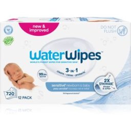 Baby Wipes 12 Pack Toallitas Húmedas Suaves Para Bebés 12x60 Ud