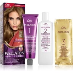 Ton Intense Tinte Permanente Para Cabello Con Aceite De Argán Tono 7/0 Medium Blonde 1 Ud