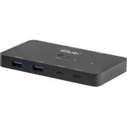 CLUB 3D C3D CSV-2512 - 2-Port KVM Switch, HDMI, USB
