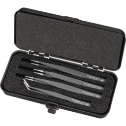 WIHA 32349 - Juego de pinzas SMD DES Professional, 4 piezas