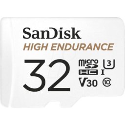 SDSQQNR032GGN6IA - Tarjeta de memoria microSDHC de 32 GB, SanDisk High Endurance