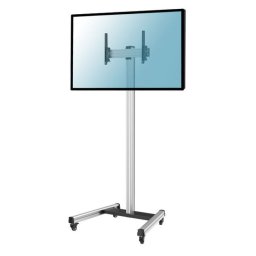 Kimex Soporte de Suelo Móvil para TV 32"-75" Altura 240cm VESA 600x400 50Kg