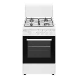 Corberó CCSF45020BW Cocina de Gas Butano 4 Zonas + Horno Blanca