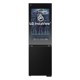 Frigorífico LG Combi 186cm 349L C Negro DoorCooling+ InstaView LINEARCooling No Frost WiFi