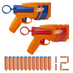 Pistola de juguete Hasbro Nerf G1492EP4 Duo Pack multicolor alcance 30,5 m