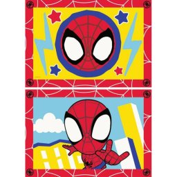 Kit de pintura por números Ravensburger CreArt Spidey para niños con pinturas incluidas
