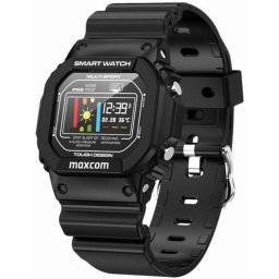 Maxcom FW22 Classic Bluetooth 0,96" LCD Negro Policarbonato Resistente Agua Pulsómetro
