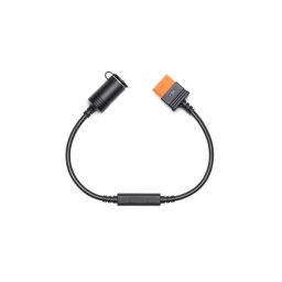 Cable de Carga DJI Power 12V para Coche CP.DY.00000049.03 Negro/Naranja