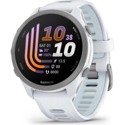 Garmin Forerunner 170 Music Bluetooth GPS 42mm Blanco Correa Única 5 ATM SpO2