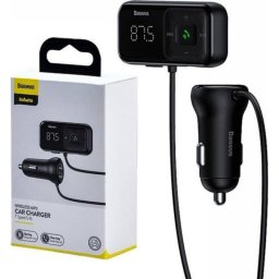 Transmisor FM Baseus MP3 S-16 Bluetooth 5.0 USB microSD
