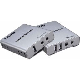 Extensor KVM PremiumCord khext60-8 USB-A para gestión remota eficiente