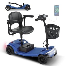 Scooter de Movilidad Welltin S2 250W 136 kg Azul