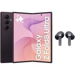 Samsung Galaxy Z Fold8 Ultra 5G 12GB 256GB 8.0" Violeta Nocturno + Auriculares Galaxy Buds4 Pro Negros